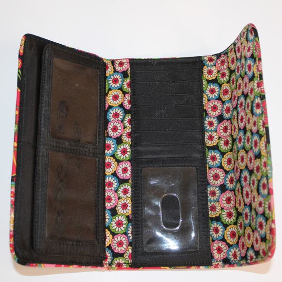 Vera Bradley Julia Turn Lock Satchel Purse & Wallet, Parisian Paisley Pattern - Picture 16 of 16